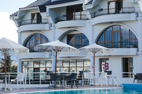 Property building, View (from property/room), Swimming pool