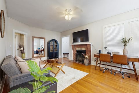 Main Street Brick Cottage House in Brevard