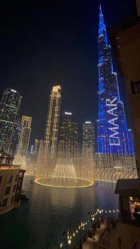 Property building, Nearby landmark, Night, Natural landscape, City view