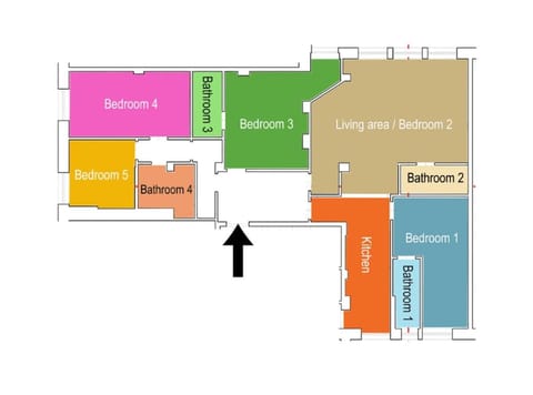 BDC - The Bridge 5BDR & 4Bath! Apartment in Rome