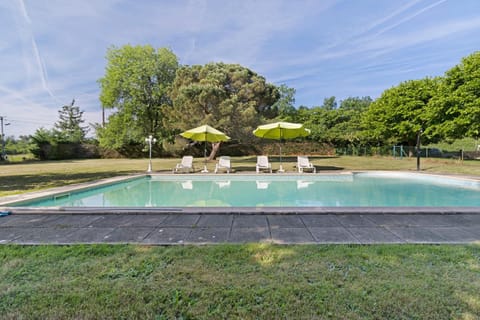 Property building, Living room, Swimming pool