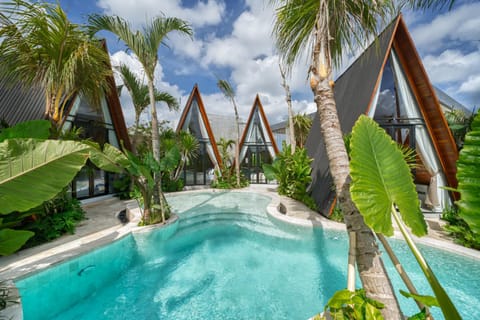 Property building, Spring, Day, Garden, Garden view, Pool view, Swimming pool, Swimming pool