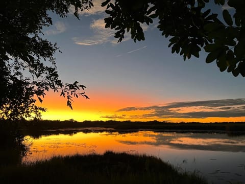 River view, Sunset