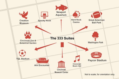 The 333 Suites 202 - Stay for 6 Apartment in Cincinnati