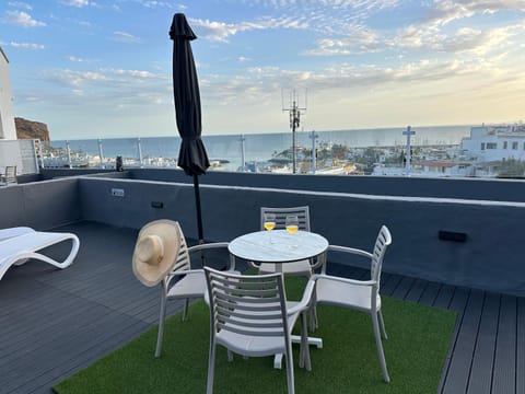 View (from property/room), Balcony/Terrace, Sea view