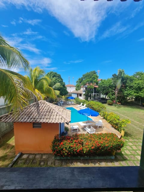 Day, Natural landscape, Garden, Garden view, Pool view, Swimming pool, sunbed