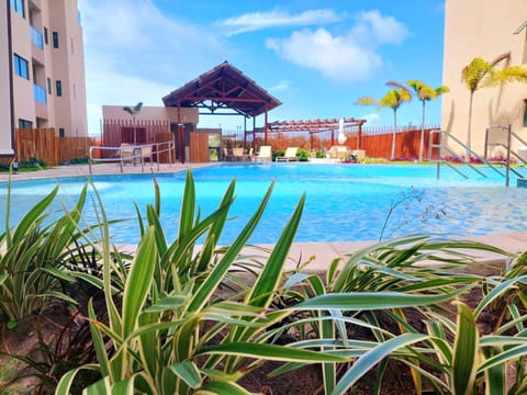 Pool view, Swimming pool, sunbed