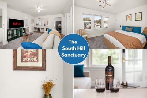 New! The South Hill Sanctuary-4 min to Manito Park House in Spokane