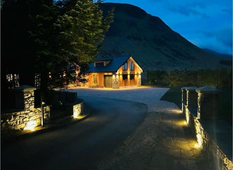 Property building, Night, Natural landscape