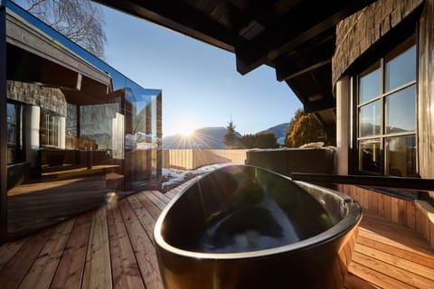 Sauna, Mountain view