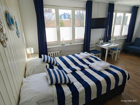 Bed, View (from property/room), towels