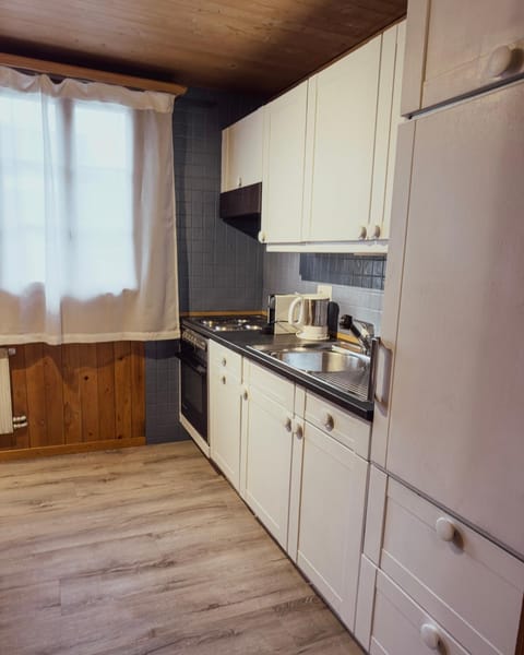 Kitchen or kitchenette, dishwasher