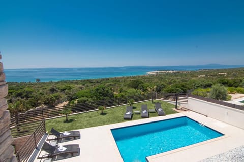 Pool view, Sea view, Swimming pool