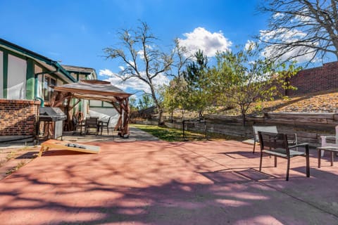 Patio, BBQ facilities, Dining area