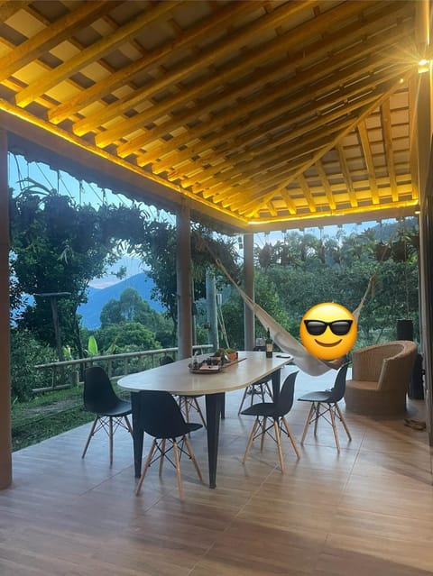Natural landscape, Dining area, Mountain view