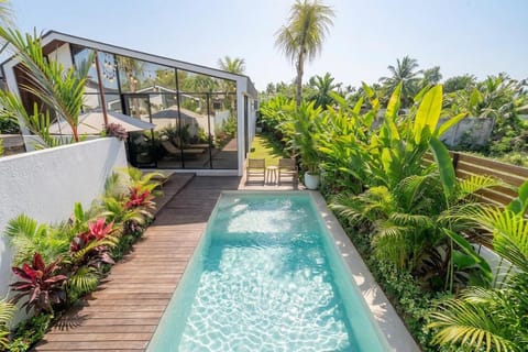 Property building, Swimming pool, Swimming pool, sunbed