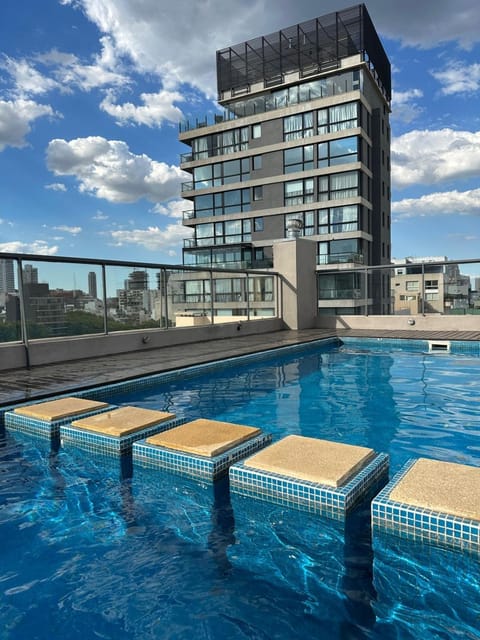 Property building, Day, Pool view, Swimming pool