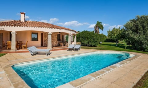 Property building, Living room, Swimming pool