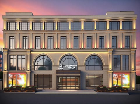 Property building, Night, City view