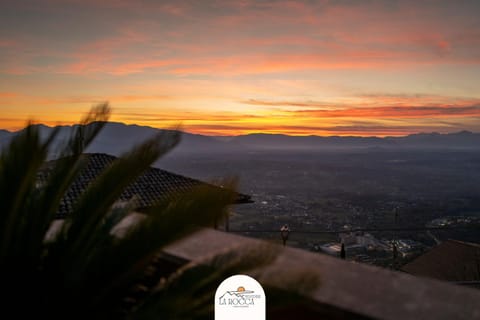 Natural landscape, Mountain view, Sunset