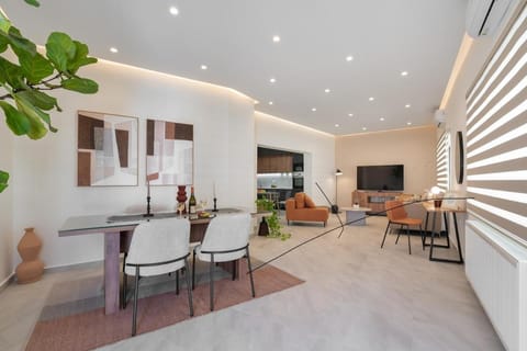 Living room, Seating area, Dining area