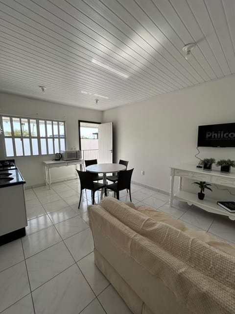 Living room, kitchen