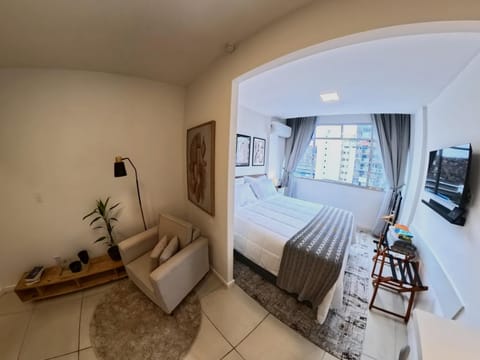 Bed, View (from property/room), Living room, Photo of the whole room, Bedroom