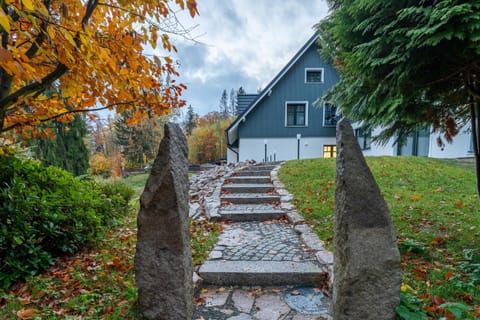 Property building, Garden view