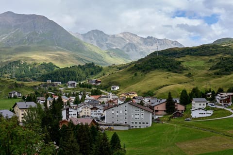 Property building, Neighbourhood, Natural landscape, Mountain view