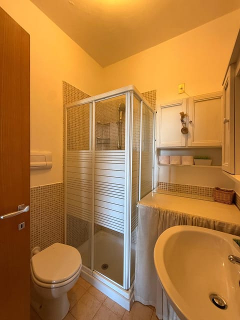 Shower, Toilet, Bathroom, towels