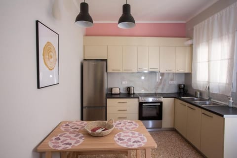 Kitchen or kitchenette, oven, stove