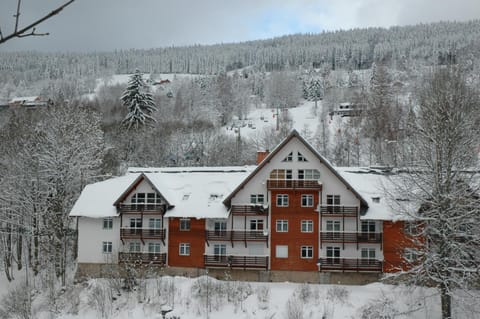 Property building, Natural landscape, Winter, Mountain view