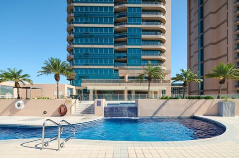 Property building, Pool view, Swimming pool