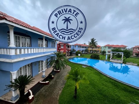 Property logo or sign, Swimming pool