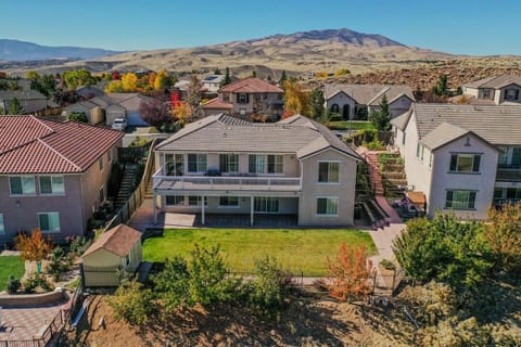 Natural landscape, Bird's eye view, Mountain view