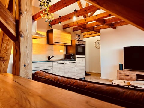 TV and multimedia, Kitchen or kitchenette, Dining area, oven, stove