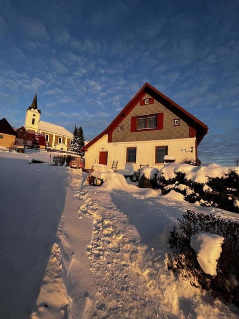 Property building, Day, Winter