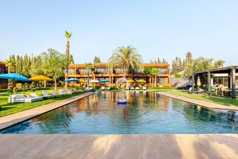 Natural landscape, Garden view, Pool view