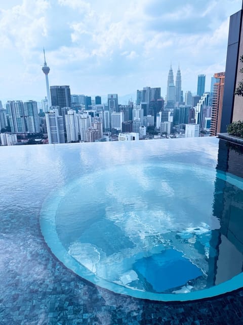 Property building, Pool view