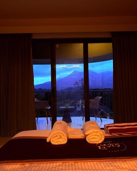 Bedroom, Mountain view