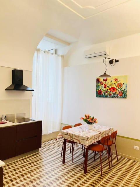 Dining area, air conditioner
