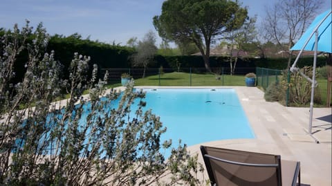 Property building, Living room, Swimming pool