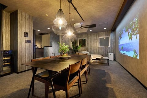 Living room, Dining area, air conditioner