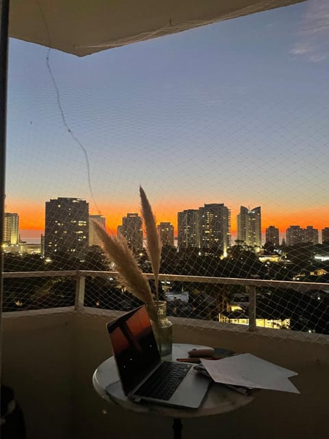 View (from property/room), Balcony/Terrace, City view, Sunset