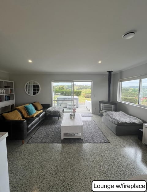 Lounge or bar, fireplace