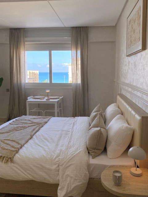 Bed, Photo of the whole room, Beach, Bedroom, Sea view