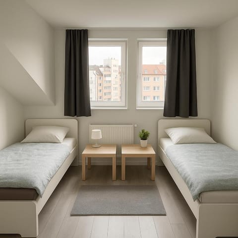 Bed, Photo of the whole room, Bedroom