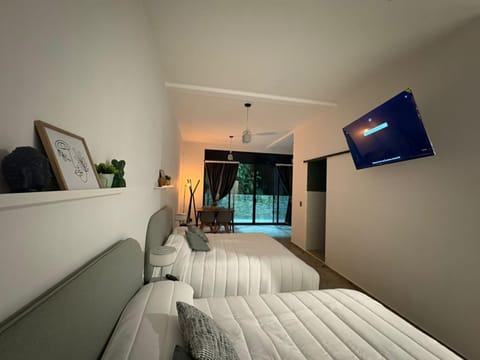 Hotel ënxë habitación grande camas queen Hotel in Cuetzalan