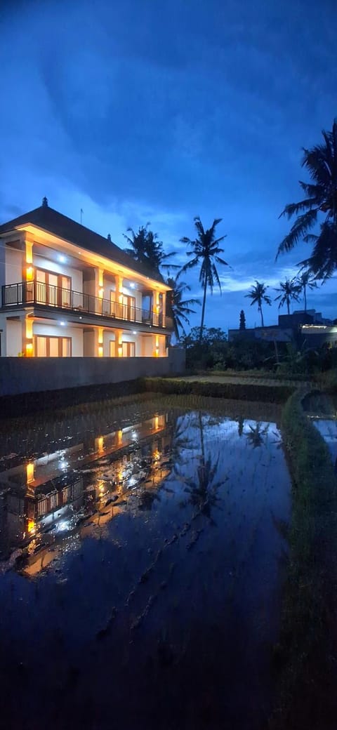 Property building, Night, Natural landscape
