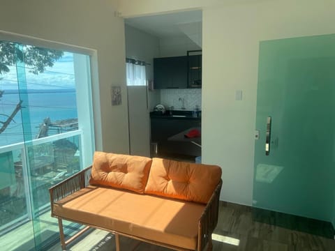 Natural landscape, Kitchen or kitchenette, Living room, Sea view